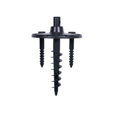 Lutec London - pic spécial pour surfaces non revêtues - Ø 28 x 45 cm - noir