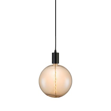 Lampe de recherche géante LED - Ø 18 x 23 cm - E27 - 8W dimmable - 2200K - ambre