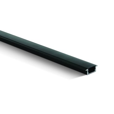 ONE Light Black Profiles Series - profilé encastrable LED - 2,3 x 0,9 cm - longueur 200 cm - noir