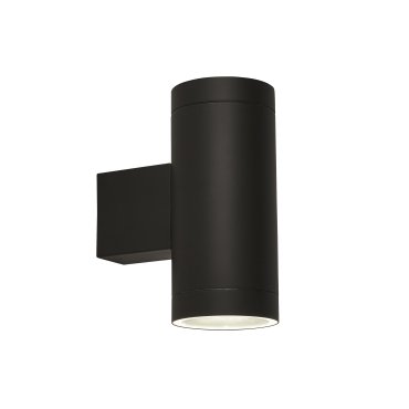 Searchlight Highbridge - Applique d'extérieur avec détecteur jour/nuit - 9 x 20,2 cm - IP44 - noir
