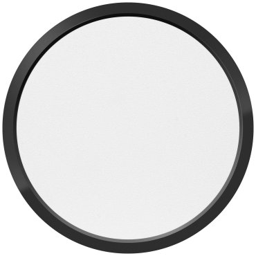 ETH Ruby - plafonnier - Ø 30 x 2,4 cm - 3 niveaux dimmables - 24 LED inclus - IP44 - noir