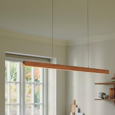 Nordlux Ilgas - lampe suspendue - 115 x 200 x 4,4 cm - 47W LED dimmable inclus - bois