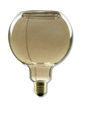 Segula Ampoule LED - Floating Line - Ø 12,5 x 16,5 cm - E27 - 6W dimmable - 1900K - fumé