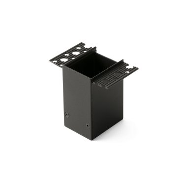 Faro Neso - borne électrique pour profilé encastré - 8 x 4,6 x 7,5 cm - noir