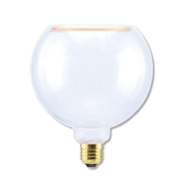 Segula Ampoule LED - Floating Line - Ø 20 x 23 cm - E27 - 6W dimmable - 1900K - transparent
