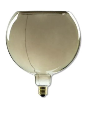 Segula Ampoule LED - Floating Line - Ø 20 x 18,5 cm - E27 - 6W dimmable - 1900K - fumé