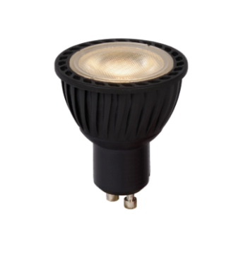 Lucide Spot LED - détecteur jour et nuit - Ø 5 x 5,5 cm - GU10 - 5W - 2700K - noir