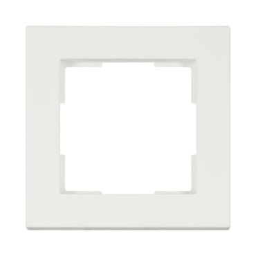 Ion Industries V1 - cadre de recouvrement simple - blanc mat