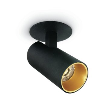 ONE Light COB Cylinders - spot 1L - Ø 6 x 9 cm - 6,5W LED dimmable inclus - noir