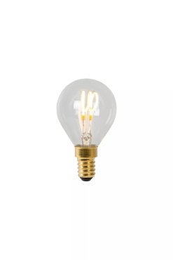 Lucide Ampoule à filament LED - Ø 4,5 x 7,7 cm - E14 - 3W dimmable - 2700K - transparent