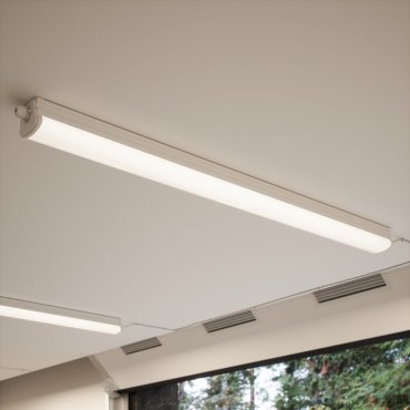Nordlux Oakland 150 Single Batten - 153,2 cm - 28W LED inclus - IP65 - blanc