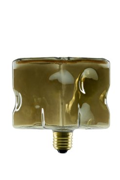 Segula Ampoule LED - Floating Line Ice Cube - 12,5 x 12,5 cm - E27 - 6W dimmable - 1900K - fumé