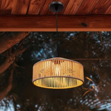 Nouveau Jardin Calabardina - lampe suspendue - Ø 30 x 500 cm - IP44 - blanc