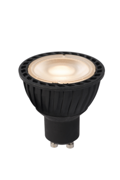Lucide Spot LED - Ø 5 x 5,3 cm - GU10 - 5W - 3 StepDim - 2700K à 2200K - noir