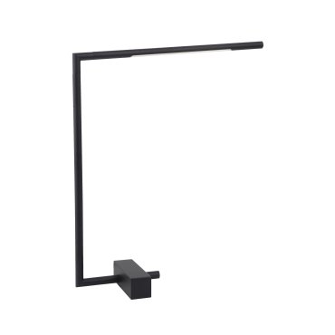 Nova Luce Raccio - lampe à poser - 36,5 x 12 x 40 cm - 6,8W LED inclus - noir