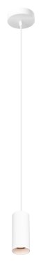Artdelight Milano - lampe suspendue - Ø 6,5 x 150 cm - blanc