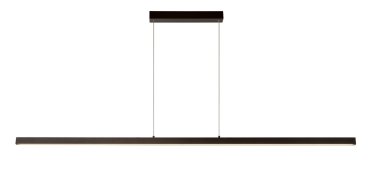 Artdelight Kondora - lampe suspendue - 2 x 147,7 cm x 200 cm - 36W dimmable led 2700K/3000K inclus - noir