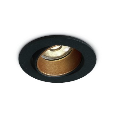 ONE Light Interchangeable Rings Range - spot à encastrer - Ø 68 mm, Ø 60 mm à encastrer - 3W/5W LED inclus - noir
