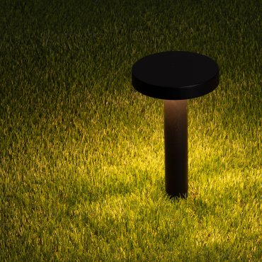 Nova Luce Mood - lampe de jardin sur pique - Ø 11 x 20 cm - 5W LED inclus - IP65 - anthracite foncé