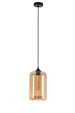 Artdelight Botany - lampe suspendue - Ø 18 x 188 cm - ambre