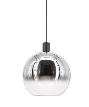 Artdelight Rosario - lampe suspendue - Ø 40 x 150 cm - chrome