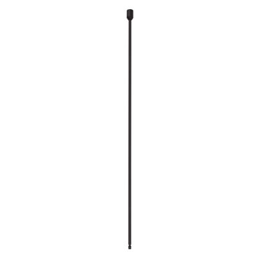 Nova Luce Zed - système de rail magnétique tubulaire - Ø 2 x 70 cm - noir