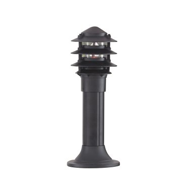 Searchlight Outdoor Posts - lampe de jardin - Ø 17 x 45 cm - IP44 - noir