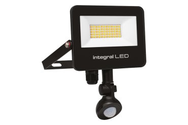 Integral LED Super Slim 2 – projecteur avec détecteur de mouvement – 15,4 x 3,9 x 19,9 cm – 20W LED inclus – via Tuya Smart – couleur de lumière réglable - IP67 – noir