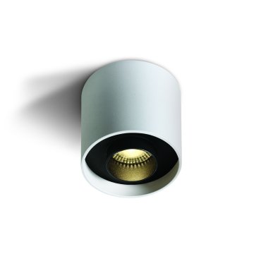 ONE Light Dark Light Cylinders Tubes - plafonnier - Ø 7 x 7 cm - 8W LED inclus - blanc