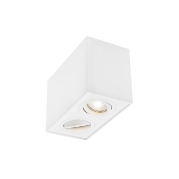 Nova Luce Rende - spot en saillie 2L - 18 x 9,6 x 12,5 cm - blanc