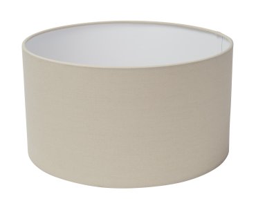 Searchlight Drum - abat-jour - Ø 30 x 16,5 cm - beige