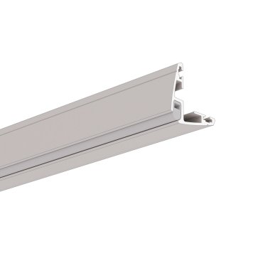 Klus Roger - Profilé LED d’angle - 3,1 x 3,1 cm - argent anodisé