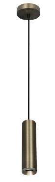 Artdelight Milano – suspension – Ø 6,6 x 250 cm – bronze antique