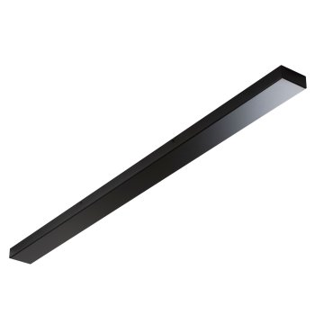 Perluci - rosace pour 5 points lumineux - 140 x 9 x 2,5 cm - noir