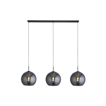 Searchlight Amsterdam - lampe suspendue - 146 x 30 x 240 cm - noir