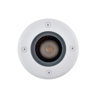 Roi Du Luminaire Hades - spot au sol rond pour l'extérieur - Ø 110 mm, Ø100 mm à encastrer - IP67 - blanc