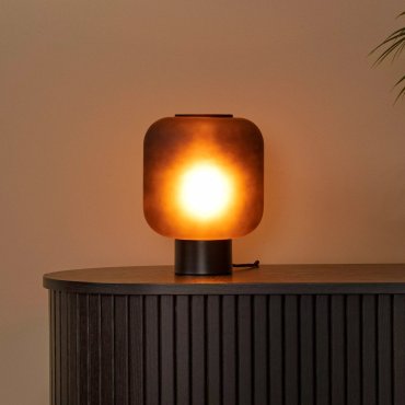 Lucide Eloise - Lampe à poser - Ø 21 x 27 cm - Noir