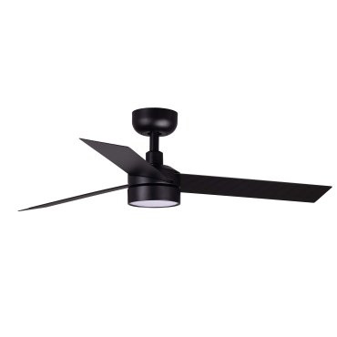 Faro Cruiser S – ventilateur de plafond avec lumière et télécommande – Ø 106 cm – LED 18W incluse – noir