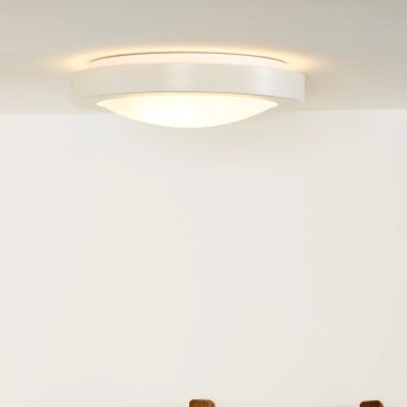 Lucide Fresh 2 - plafonnier - Ø 35 x 9,5 cm - blanc