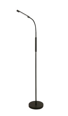 Searchlight Gooseneck - Liseuse rechargeable - Ø 23 x 162 cm - 3W dimmable LED inclus - noir