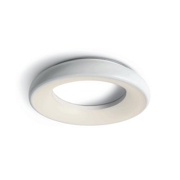 ONE Light Indoor LED - plafonnier - Ø 30 x 4,7 cm - 25W LED inclus - IP40 - blanc