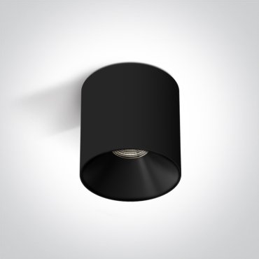 ONE Light Wall &amp; Ceiling LED - spot en saillie 1L - Ø 8 x 8,5 cm - 10W LED inclus - noir
