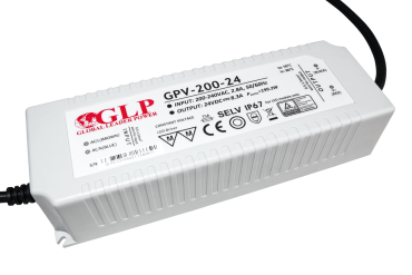 GLP driver LED - 24Vdc/230V - IP67 - 200W - non-dimmable