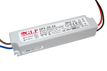 GLP driver LED - 24Vdc/230V - IP67 - 24W - non-dimmable