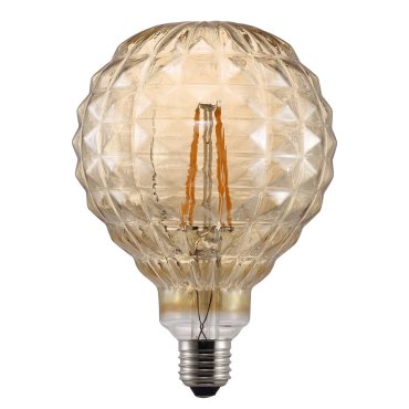 Nordlux Deco - Ø 12,5 x 17,7 cm - E27 - 2W non-dimmersible - 2200K - ambre