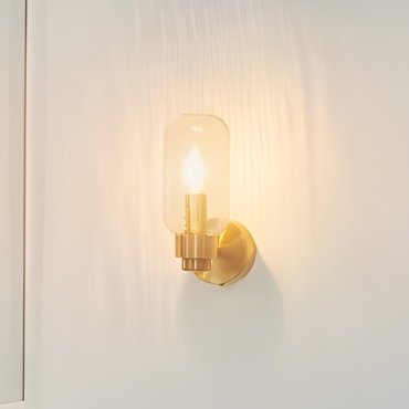 Nordlux Tutan - applique murale - 9 x 23 x 15 cm - IP44 - or