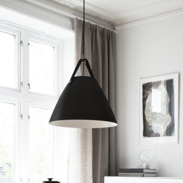 Design for the People Strap 36 - lampe suspendue - Ø 36 x 343,75 cm - noir