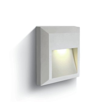 ONE Light Outdoor Dark Lights - applique murale extérieure - 12,5 x 2,7 x 12,5 cm - 2W LED inclus - IP65 - anthracite