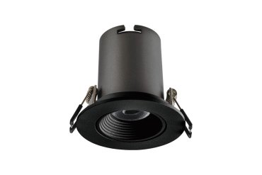 Integral Lux Hi-Brite 60 spot encastrable - Ø 70 mm, Ø 60 mm encastrable - 9W LED inclus - noir
