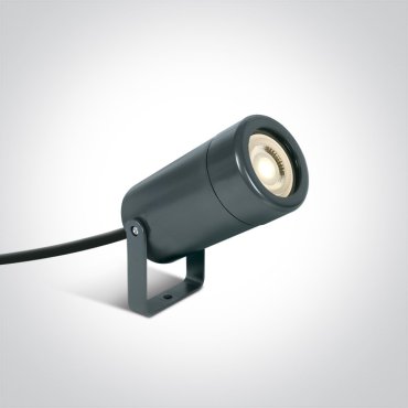 ONE Light GU10 Garden Spots - spot de sol sur piquet - Ø 6 x 11 cm - IP65 - anthracite
